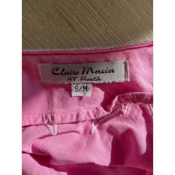 Pink Claire Mercier St. Barth Cover Up (S/M) - Picture 3 of 3